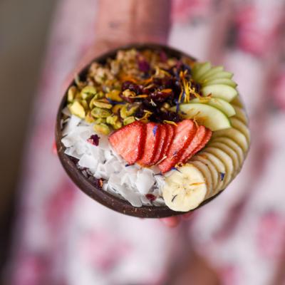 Free Hot Drink with every Acai Bowl